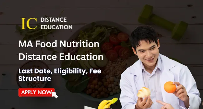 MA Food Nutrition Distance Education