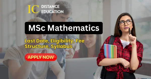 MSc Mathematics Distance Education