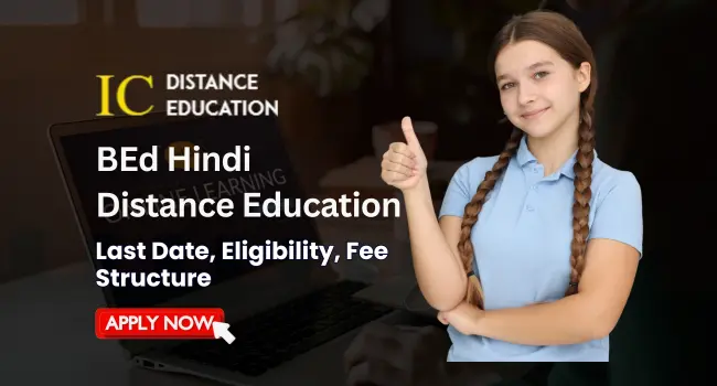 BEd Hindi Distance Education