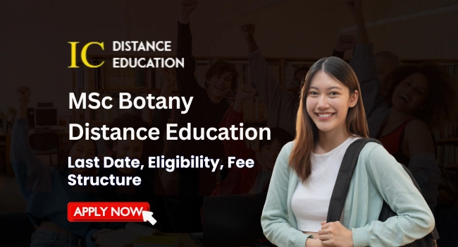MSc Botany Distance Education